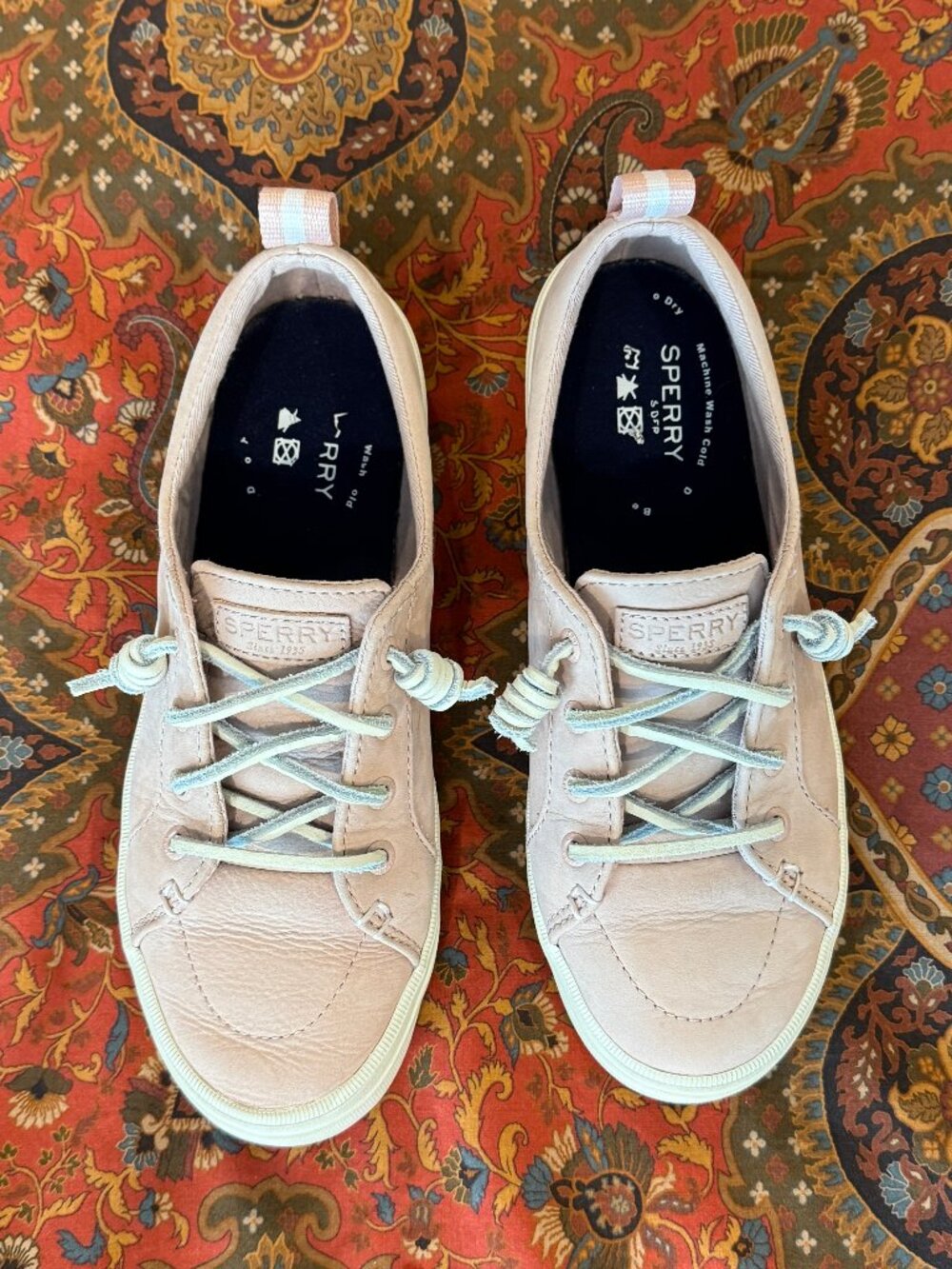 Sperry Crest Vibe Washable Leather Slip-on Sneaker